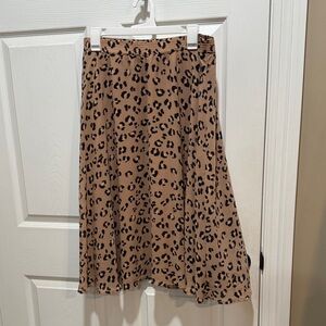 a new day Animal Print A-Line Skirt
